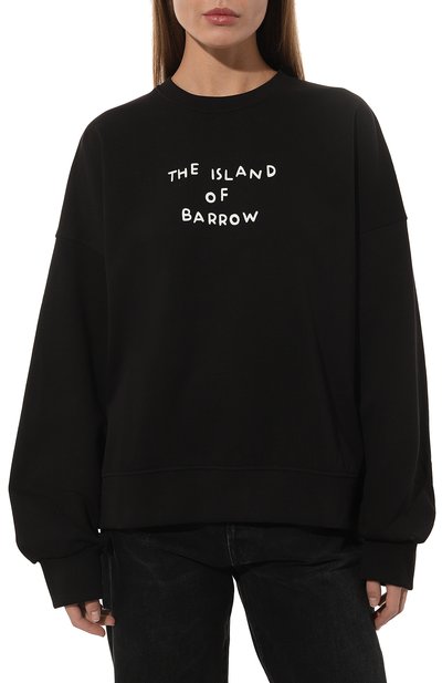 Хлопковый свитшот BARROW, арт. 034086, фото 3