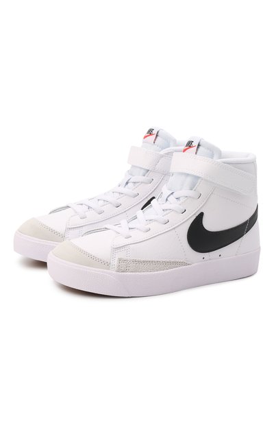 Высокие кожаные кеды NIKE, арт. DA4087-100, фото 1