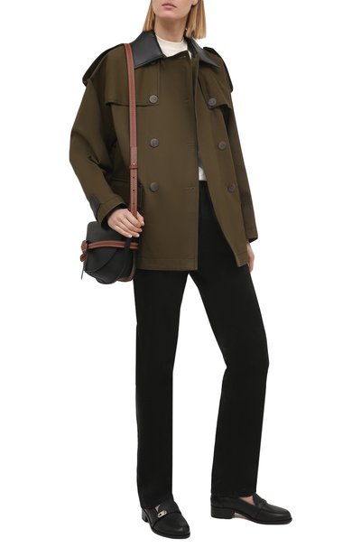 Кожаные лоферы lock me mock CHRISTIAN LOUBOUTIN, арт. 1210585/L0CK ME M0C FLAT, фото 2