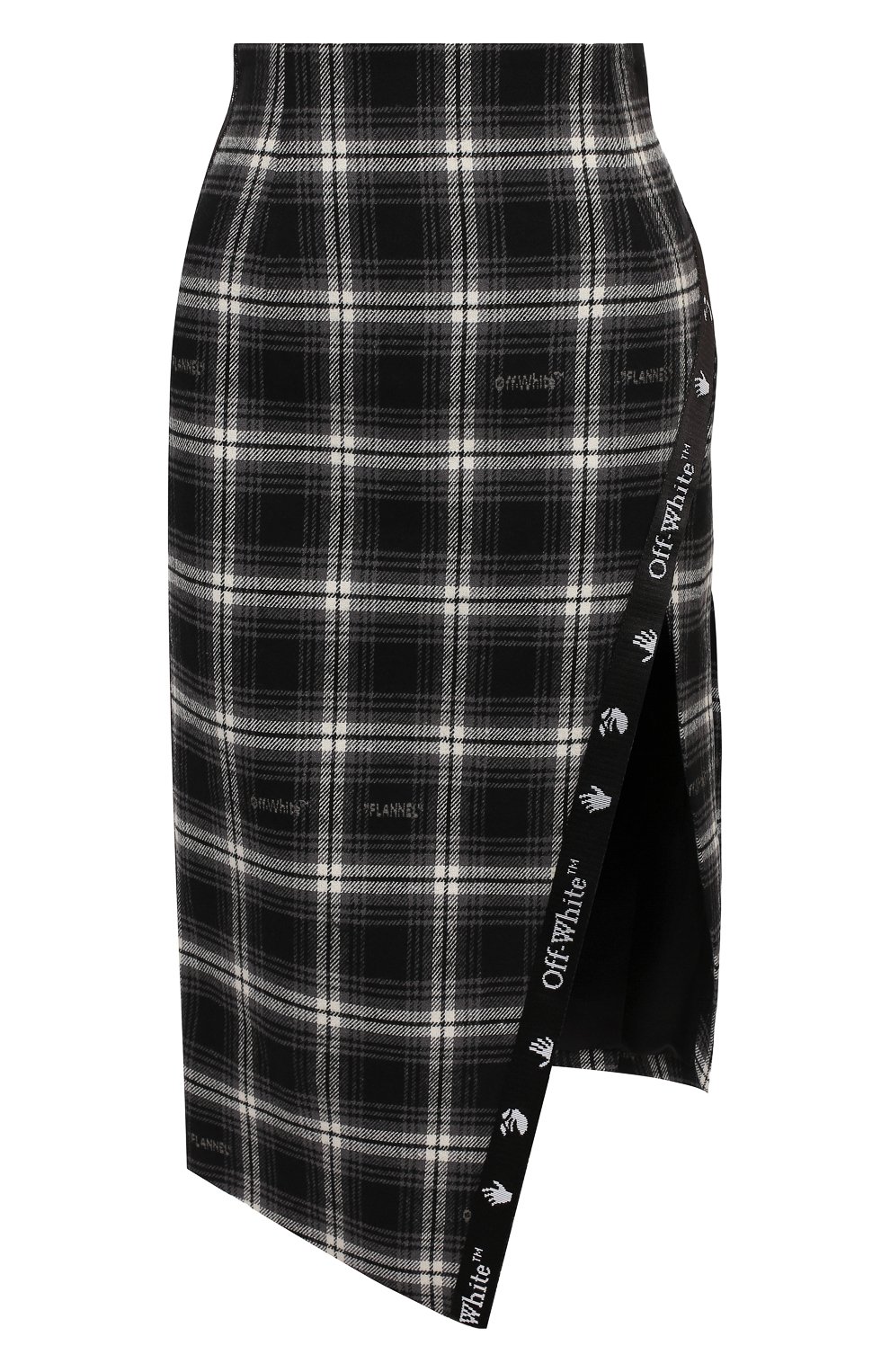 Хлопковая юбка OFF-WHITE, арт. 0WCC101E20FAB0021000, фото 1