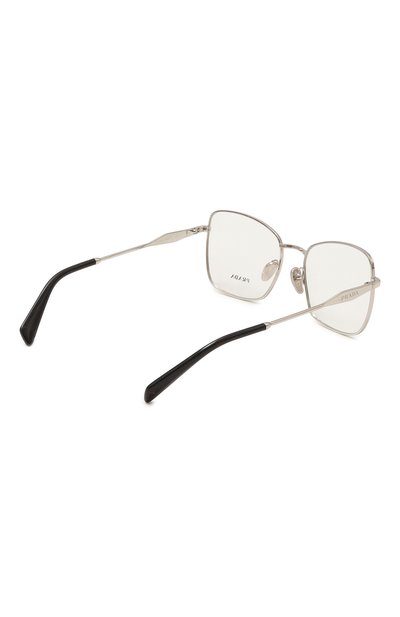 Оправа PRADA серебряного цвета по цене 39050 руб., арт. 53ZV-1AB101, фото 4 Оправа PRADA, арт. 53ZV-1AB101, фото 4