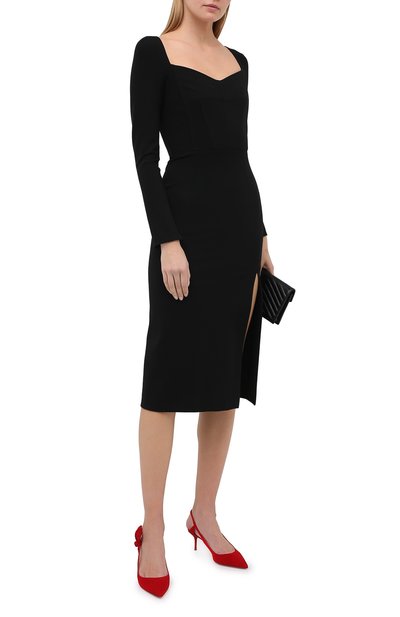 Замшевые туфли drew 60 AQUAZZURA, арт. DRWMIDP0-SUE-F00, фото 2