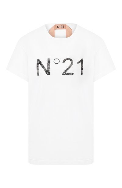 Женская хлопковая футболка N21, арт. 20E N2M0/F011/4157