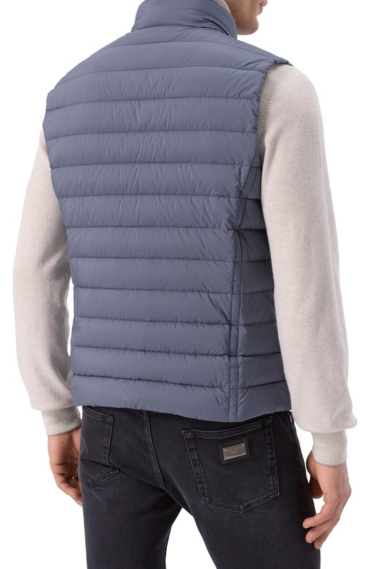 Пуховый жилет Calaf-S3 Moorer CALAF/S3 Голубой  CALAF/S3 Фото 4