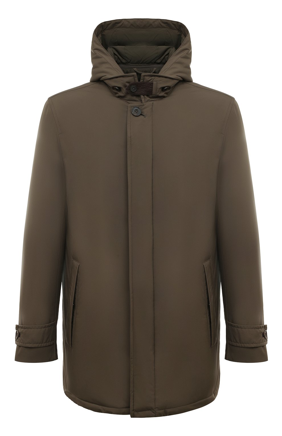 Утепленная парка CORNELIANI хаки цвета по цене 117500 руб., арт. 9425M1-9420158, фото 1 Утепленная парка CORNELIANI, арт. 9425M1-9420158, фото 1