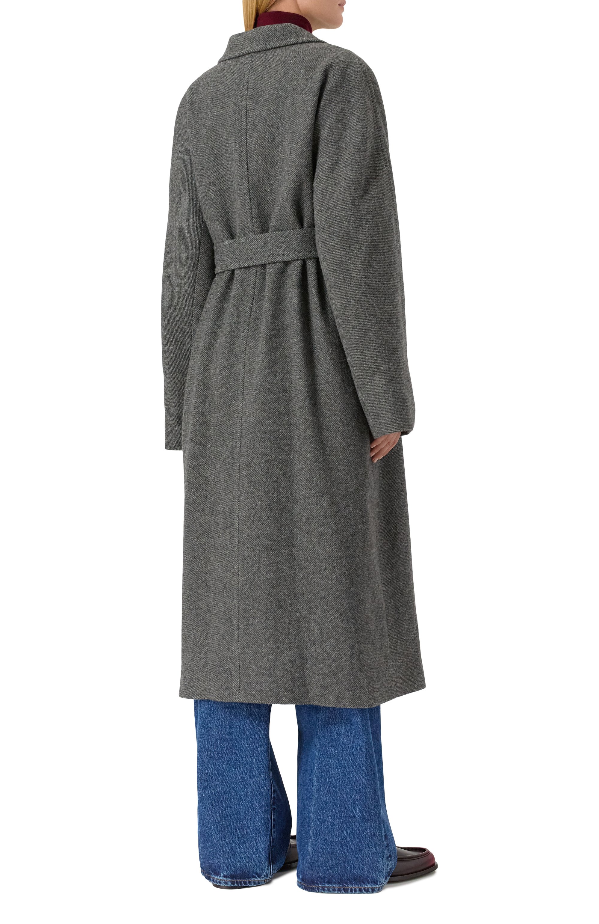 Шерстяное пальто LE17SEPTEMBRE, арт. LS2579CT010EGR, фото 4