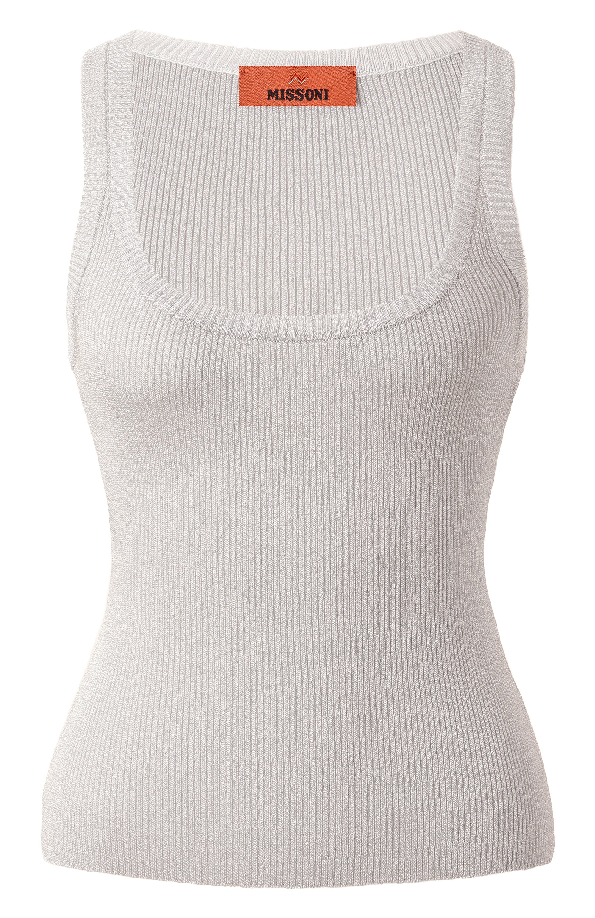 Майка из вискозы MISSONI, арт. DS25SK0B/BK045A, фото 1