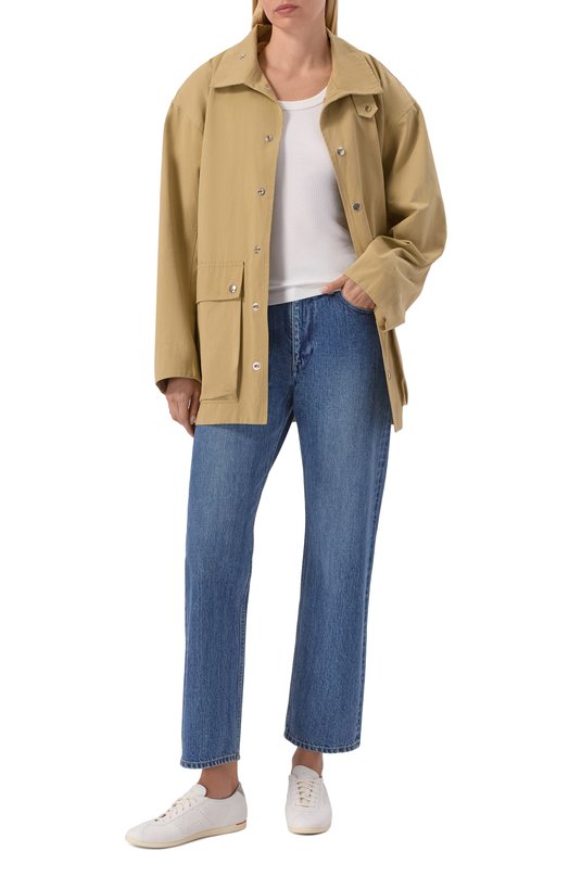 Кожаные кеды Santoni WBYG61449TIRTFIY Белый  WBYG61449TIRTFIY Фото 3