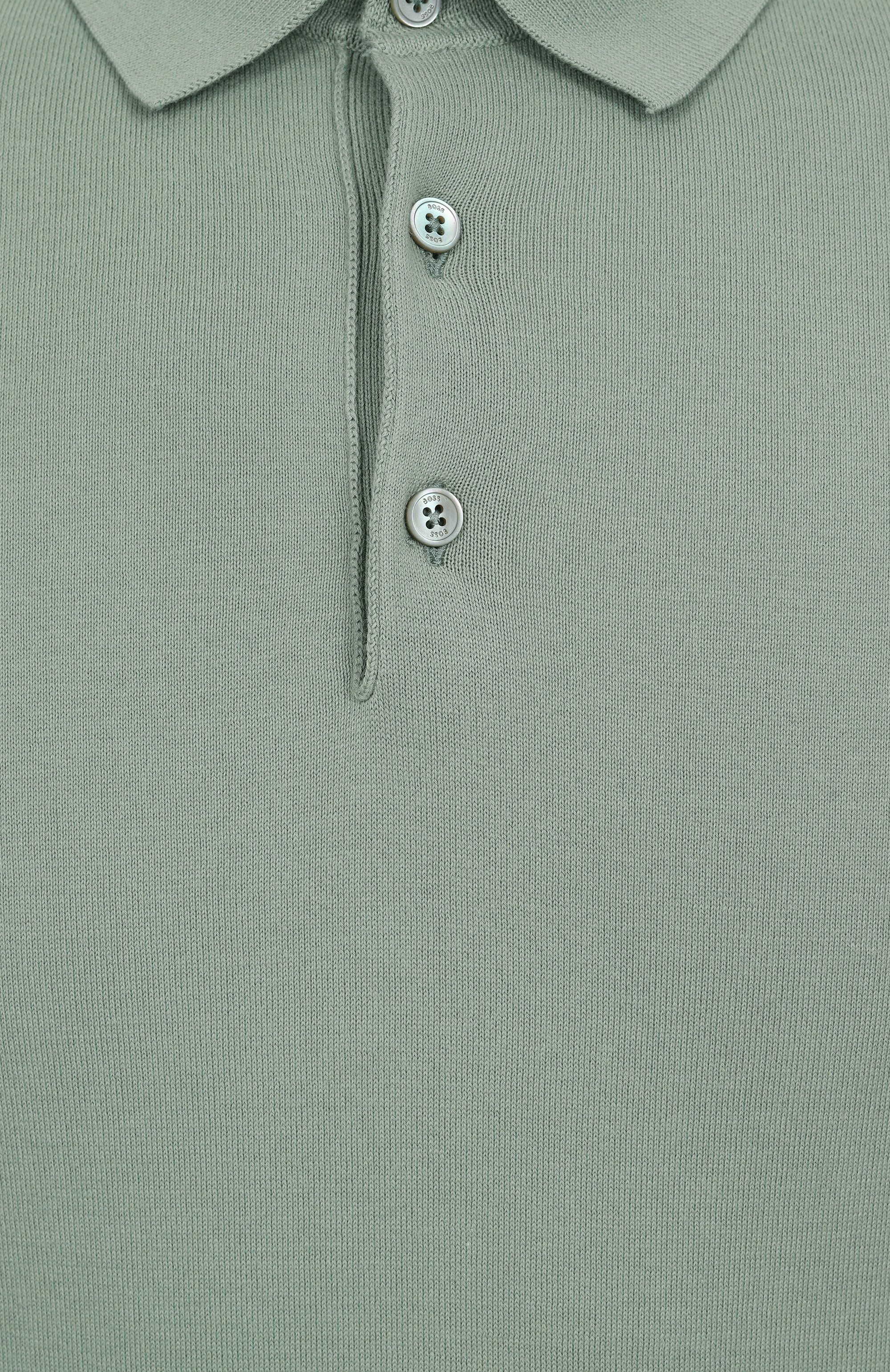 Хлопковое поло BOSS, арт. 50506025, фото 6