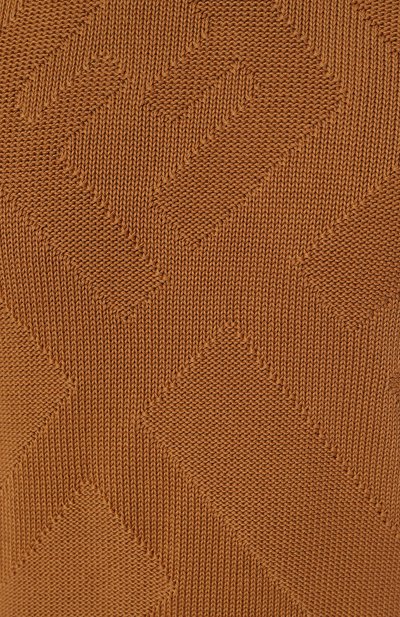 Хлопковый джемпер FENDI светло-коричневого цвета по цене 83150 руб., арт. FZX144/AN3T/F1FL0, фото 5 Хлопковый джемпер FENDI, арт. FZX144/AN3T/F1FL0, фото 5