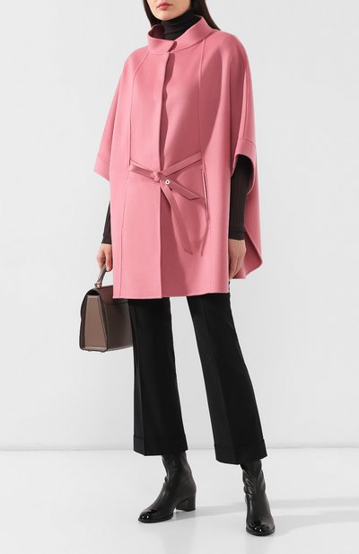 Кашемировое пончо LORO PIANA розового цвета по цене 528500 руб., арт. FAG3753, фото 2 Кашемировое пончо LORO PIANA, арт. FAG3753, фото 2
