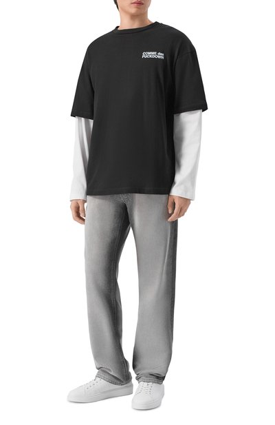 Мужская хлопковый лонгслив COMME DES FUCKDOWN, арт. CFABM01969