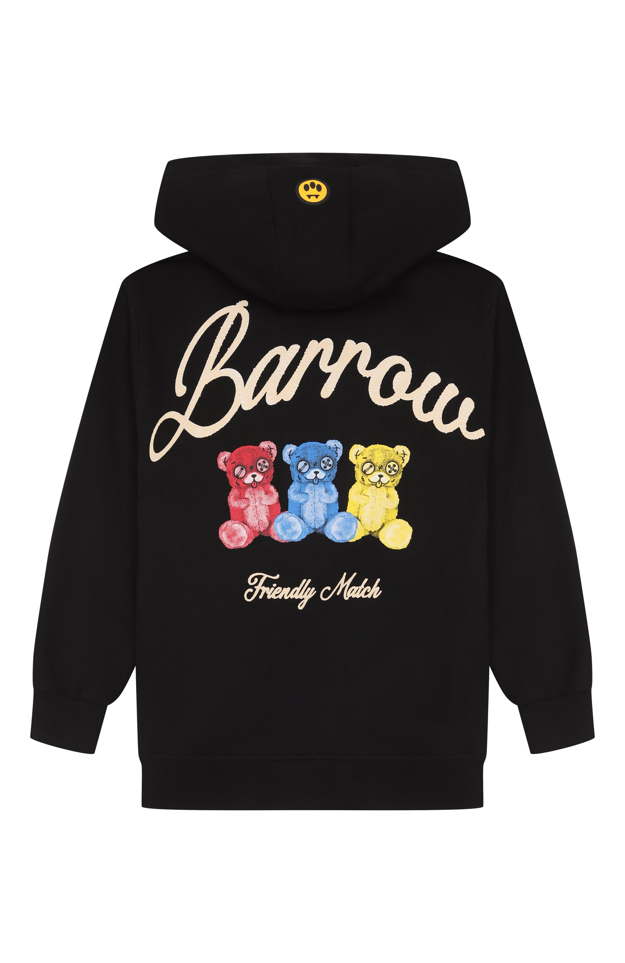 Хлопковое худи BARROW, арт. F5BKJUHS102, фото 2