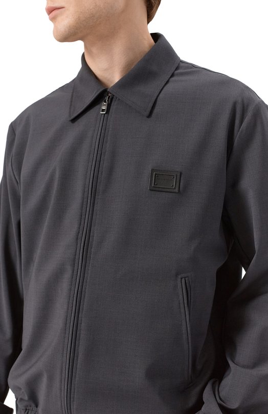 Бомбер Dolce & Gabbana G9BMUT/FURK8 Серый  G9BMUT/FURK8 Фото 5