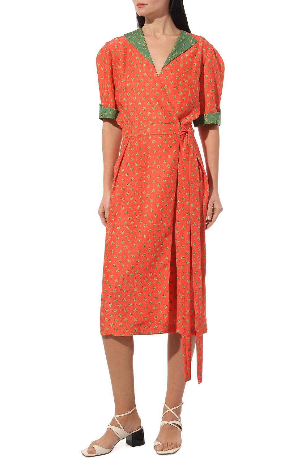 Шелковое платье ULYANA SERGEENKO, арт. ABM001SS22Ornella3674т21, фото 3