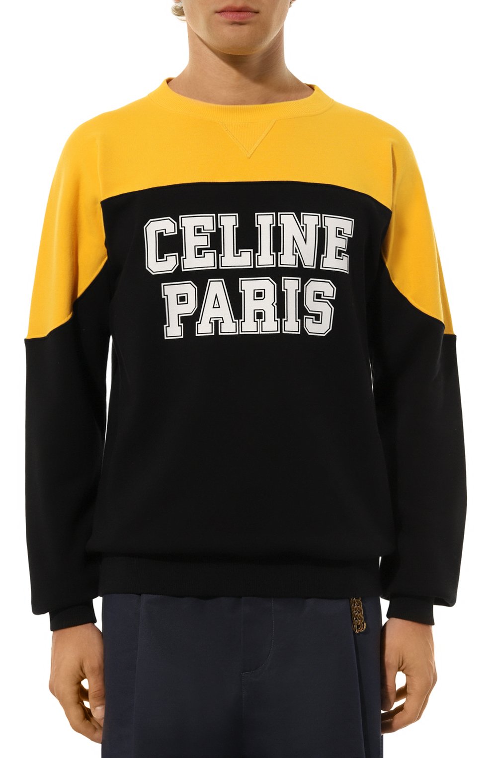 Хлопковый свитшот CELINE, арт. 2Y38A/670Q, фото 3