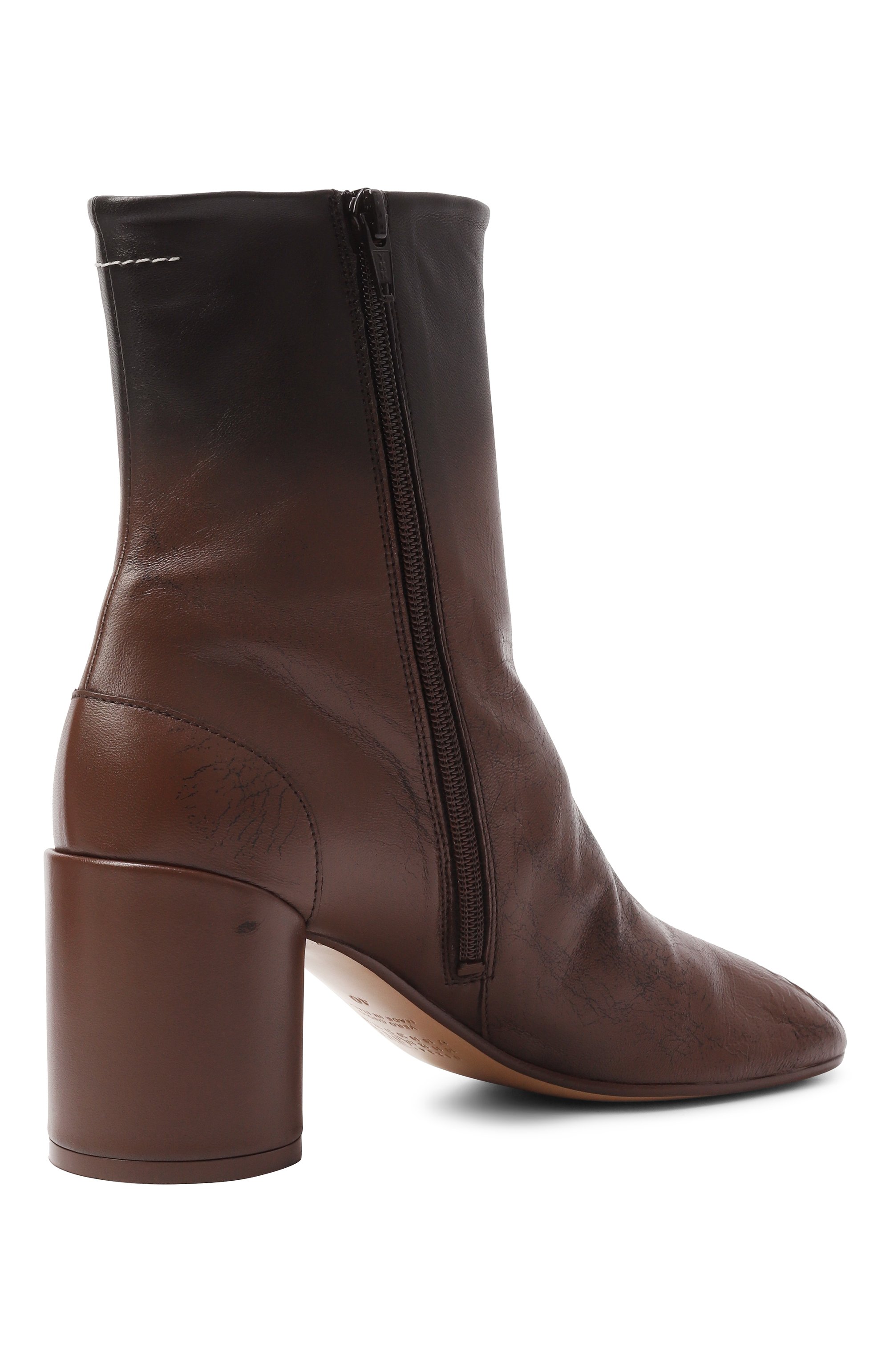 Кожаные ботильоны anatomic MM6, арт. S66WU0131/P7439, фото 5