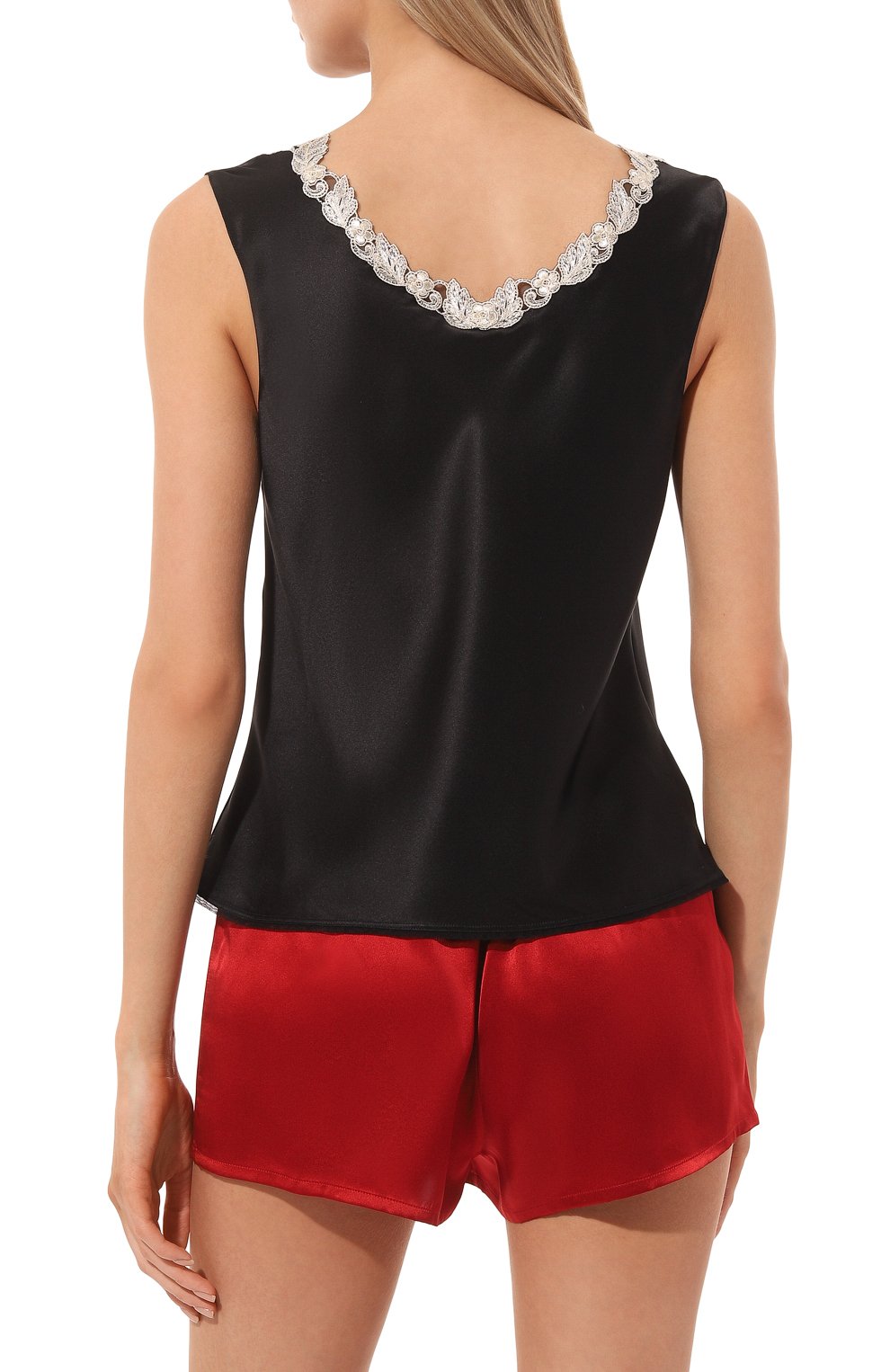 Шелковая майка LA PERLA, арт. N046480, фото 4