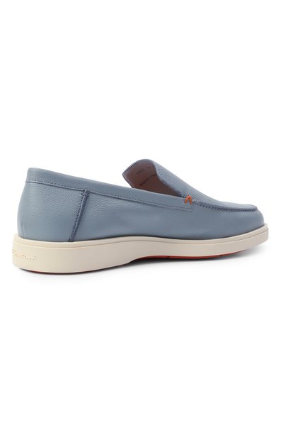 Кожаные лоферы detroit SANTONI, арт. MGDG17824TICSWLM, фото 5