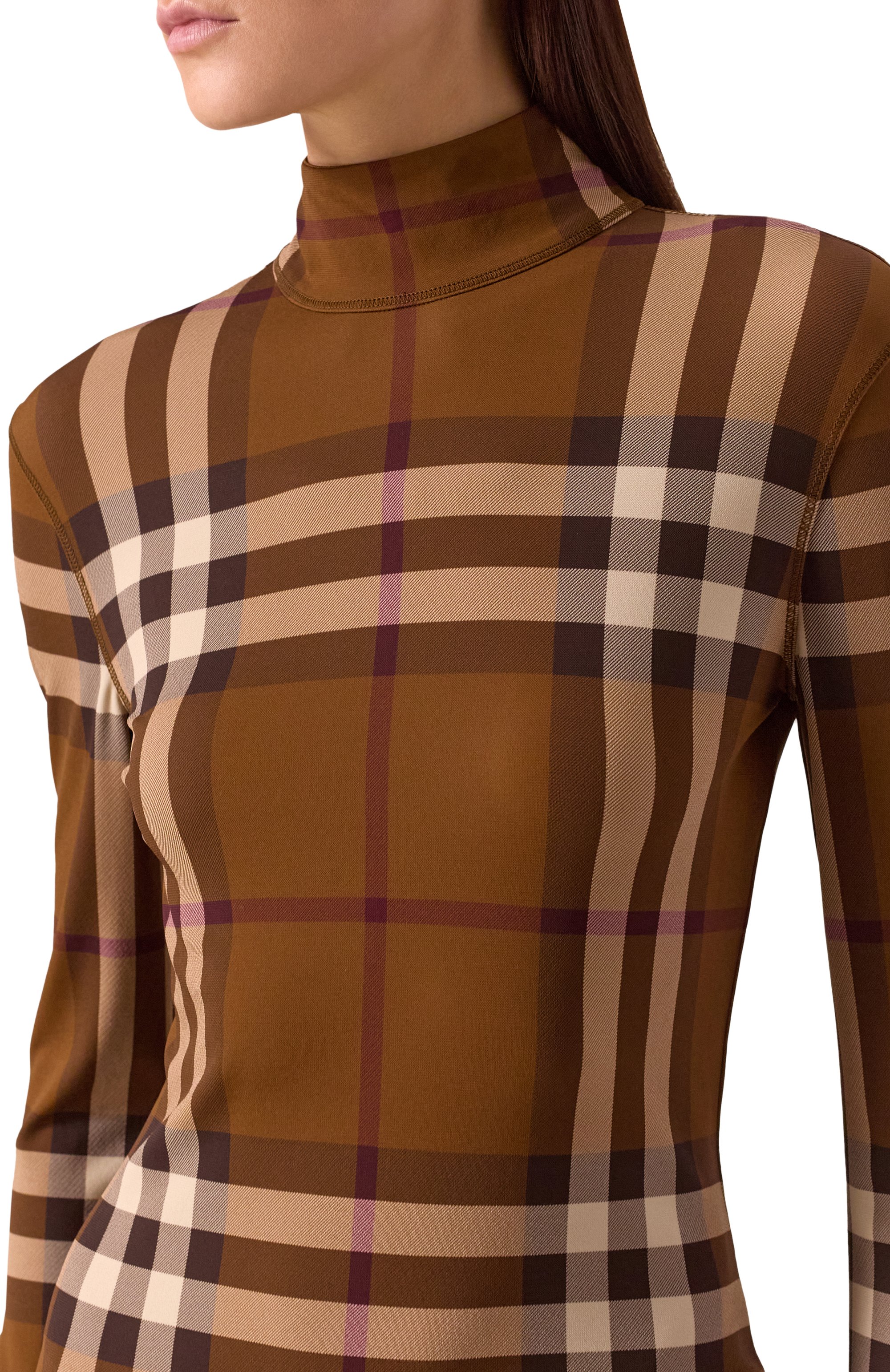 Платье из вискозы BURBERRY, арт. 8057106, фото 5