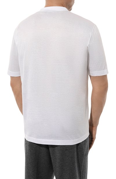 Хлопковая футболка CANALI, арт. T0356B/MJ00002, фото 4