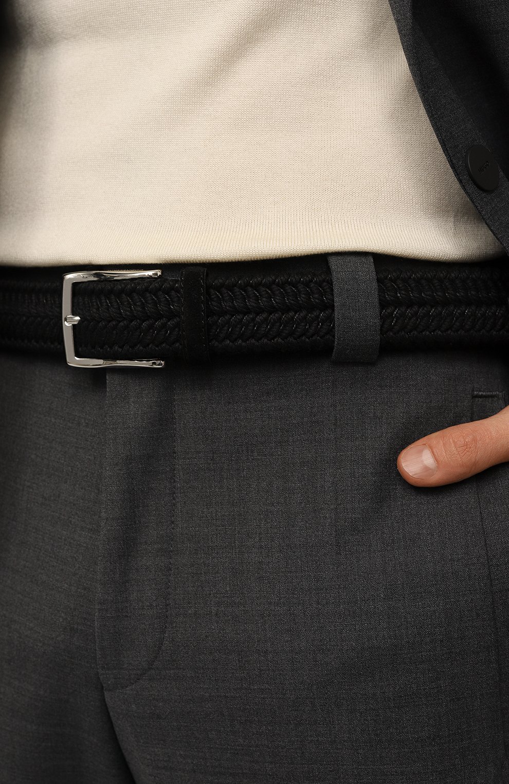 Текстильный ремень CORNELIANI, арт. 92V312-3820806, фото 2