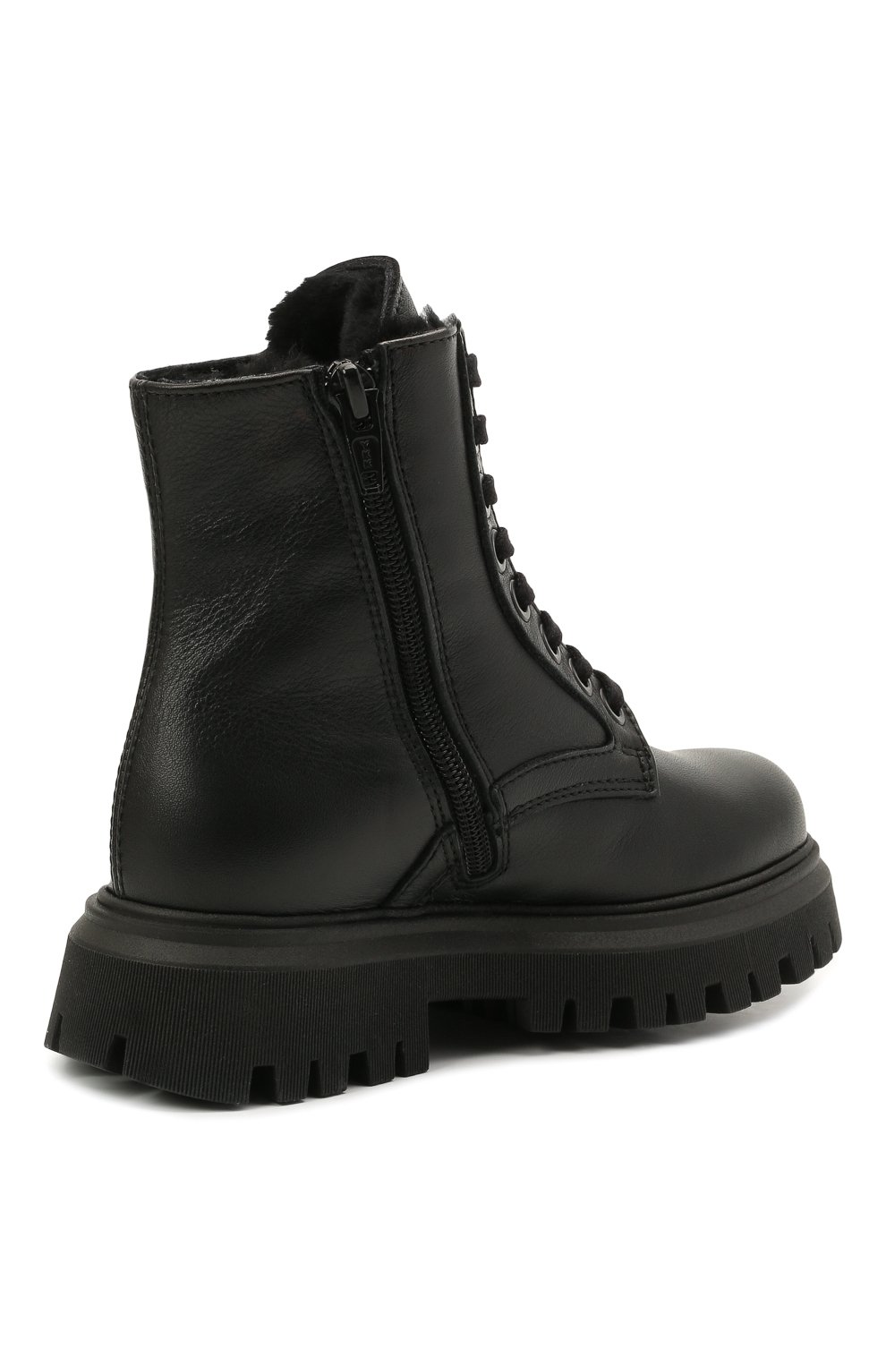 Кожаные ботинки MSGM KIDS, арт. 69165/KIPS/KIPS/18-27, фото 3