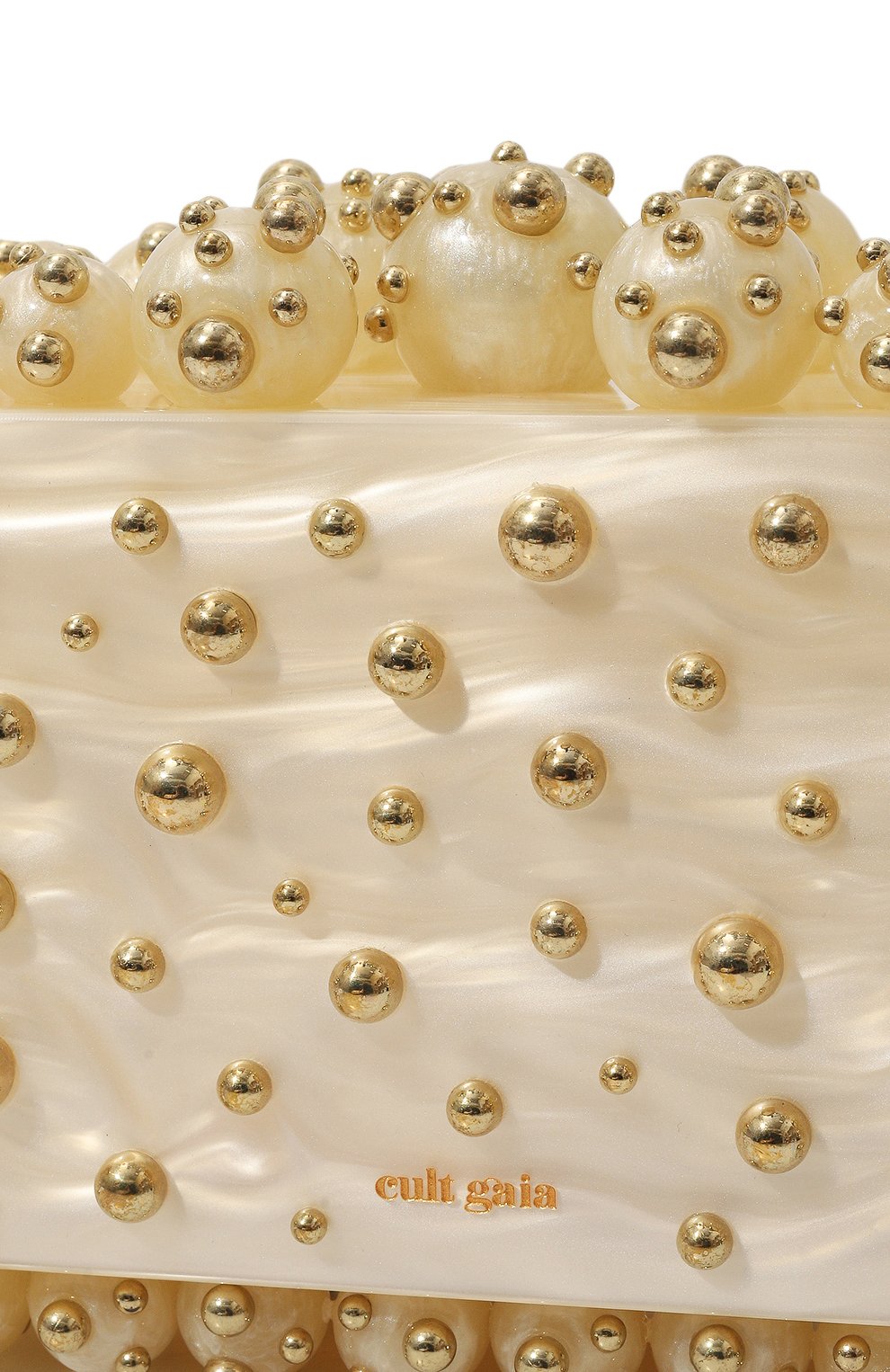 Клатч eos CULT GAIA, арт. CL1140 IV0RY/SHINY BRASS, фото 3