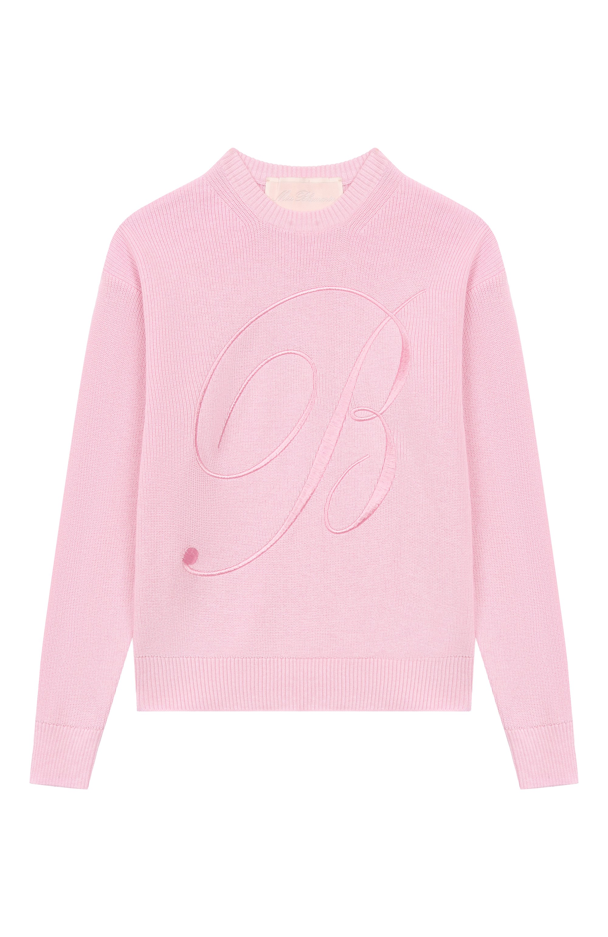 Пуловер из хлопка и шерсти BLUMARINE, арт. BFMA016C/FL011/6A-12A, фото 1