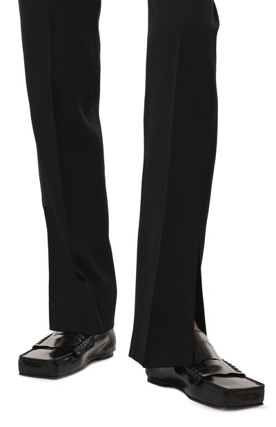 Кожаные лоферы carré JACQUEMUS, арт. 24H246F0147/4036, фото 3