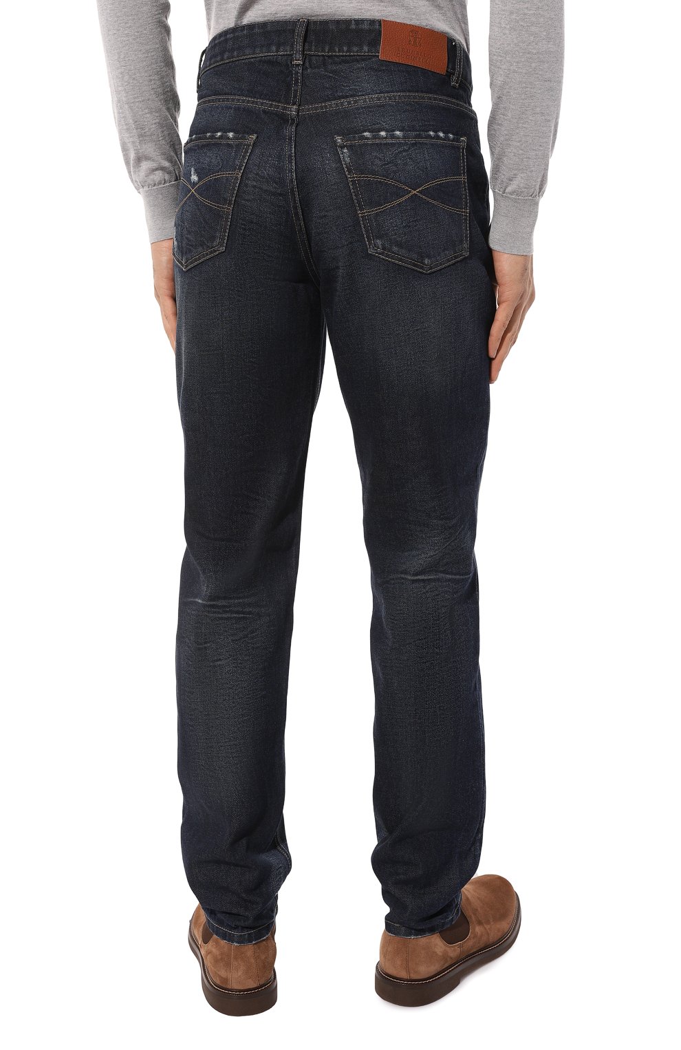 Джинсы traditional fit BRUNELLO CUCINELLI, арт. M074PD3210, фото 4