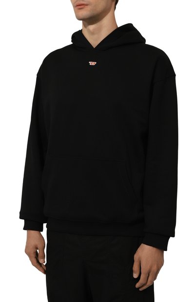 Хлопковое худи DIESEL, арт. A14909/0GEAD, фото 3