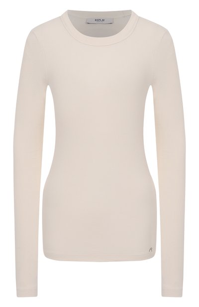 Женская хлопковый лонгслив REPLAY, арт. W3414A.000.23970