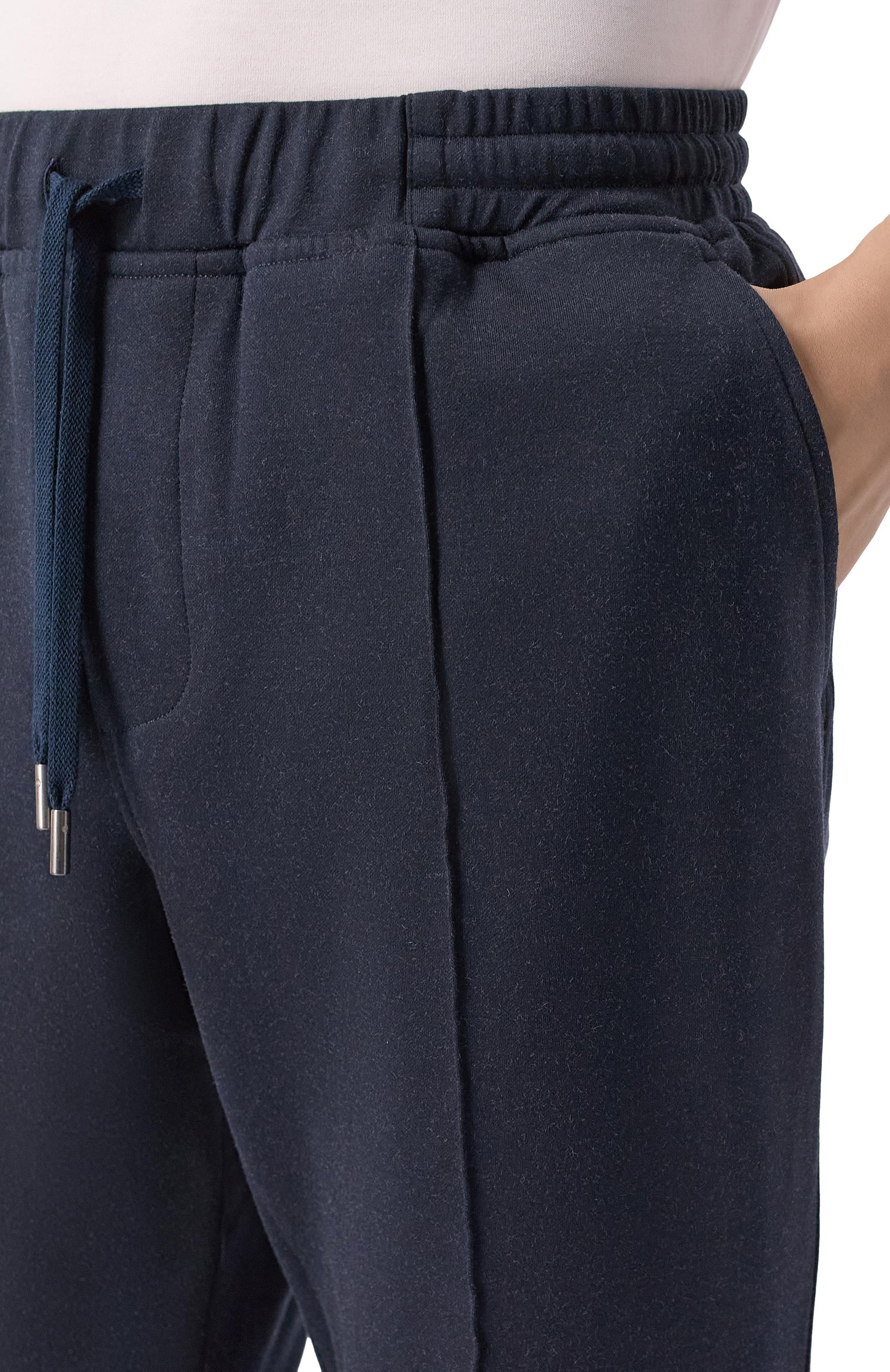 Брюки из хлопка и шелка CAPOBIANCO, арт. 20M708.DS00._002, фото 5