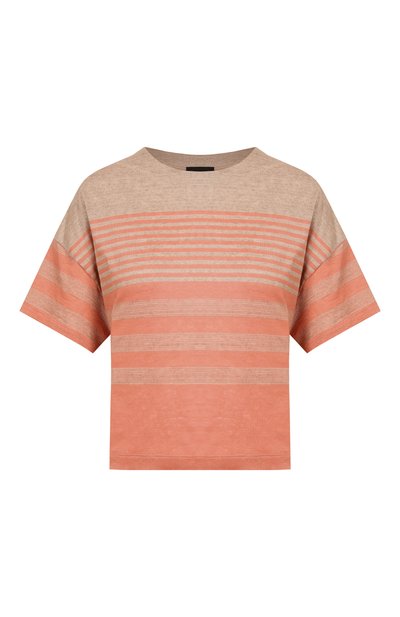 Женская льняная футболка GIORGIO ARMANI, арт. GW003264/AF24984