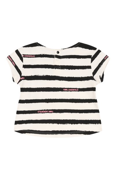 Комплект из футболки и юбки KARL LAGERFELD KIDS, арт. Z31065, фото 3