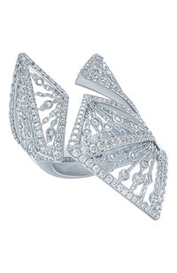 Кольцо MIKE JOSEPH бесцветного цвета по цене 1270750 руб., арт. RG089(W), фото 3 Кольцо MIKE JOSEPH, арт. RG089(W), фото 3