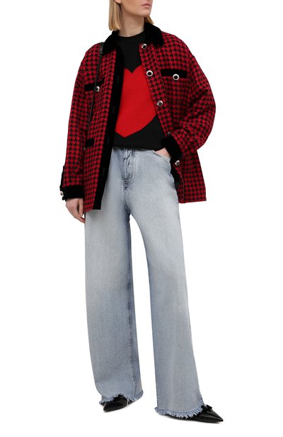 Шерстяной свитер MIU MIU, арт. MML453-1H3S-F0002, фото 2