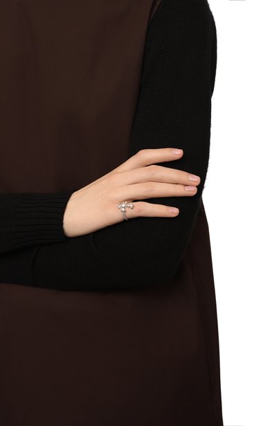 Кольцо destiny LEVASHOVAELAGINA серебряного цвета по цене 15500 руб., арт. Destiny/r, фото 2 Кольцо destiny LEVASHOVAELAGINA, арт. Destiny/r, фото 2