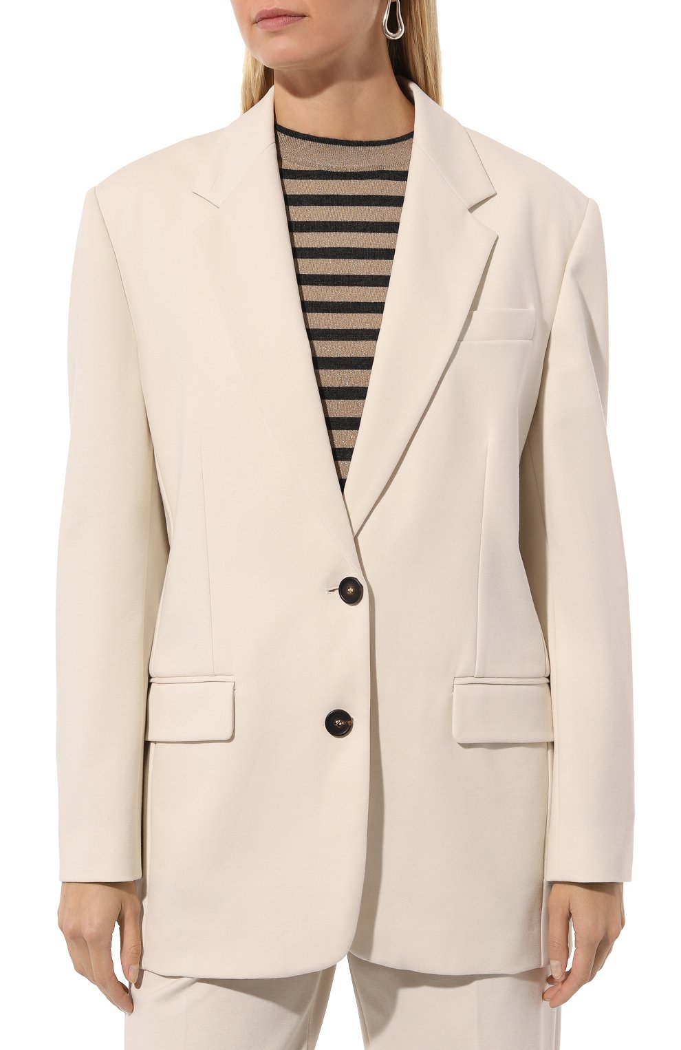 Хлопковый жакет BRUNELLO CUCINELLI, арт. M0R247172P, фото 3