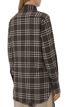 Хлопковая рубашка KITON, арт. D54410H08649, фото 4