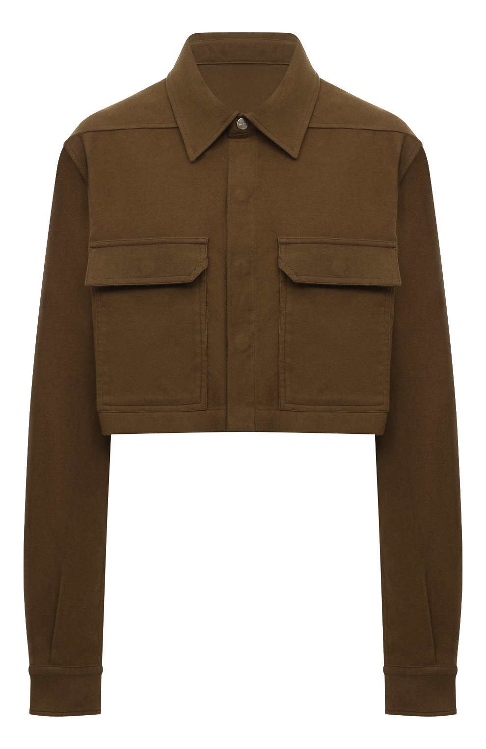 Хлопковая рубашка RICK OWENS, арт. RP02D3245/FL, фото 1