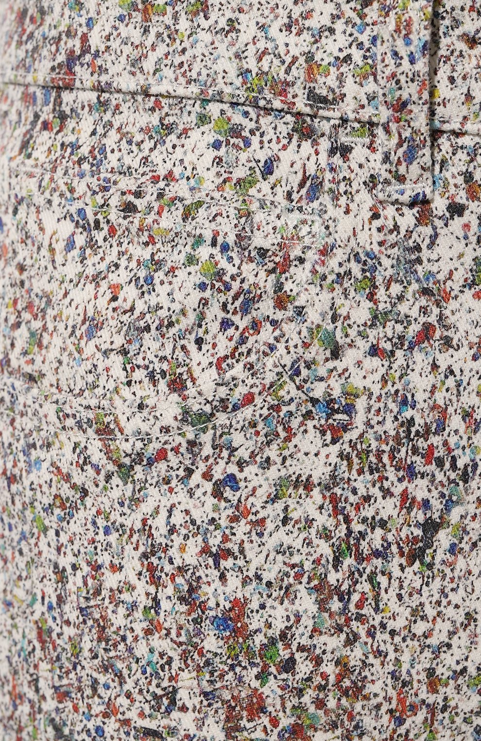 Джинсы KITON белого цвета по цене 71950 руб., арт. UPKN039K0758D01, фото 5 Джинсы KITON, арт. UPKN039K0758D01, фото 5