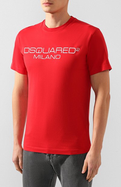 Хлопковая футболка DSQUARED2, арт. S74GD0644/S22844, фото 3
