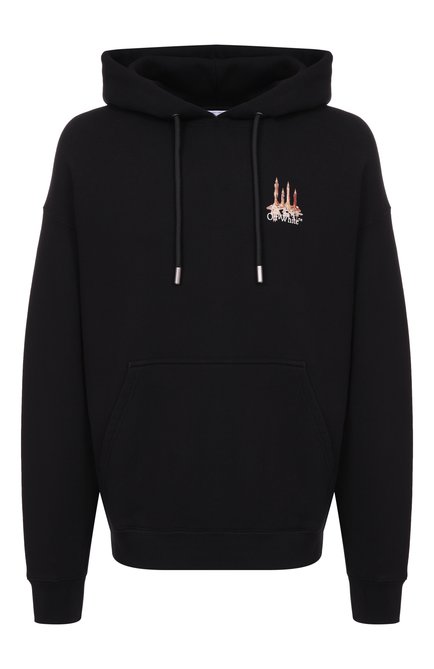 Мужской хлопковое худи OFF-WHITE, арт. 0MBB085F25FLE002