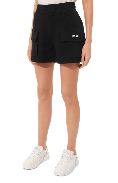 Хлопковые шорты MSGM, арт. 3441MDB61 237000, фото 3