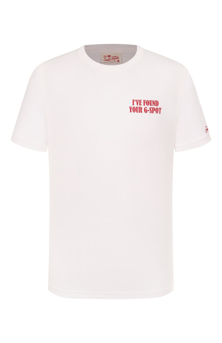 Хлопковая футболка MC2 SAINT BARTH, арт. STBM TSHIRT MAN/02390H, фото 1