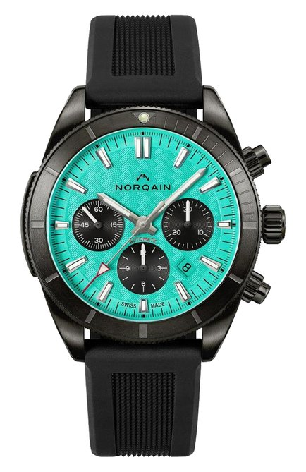 Мужские часы adventure sport chrono NORQAIN бесцветного цвета, арт. NB1200B21LC/Q126/10BR.20B | Фото 1 (Механизм: Автомат; Нос: Не проставлено; Региональные ограничения белый список (Axapta Mercury): Не проставлено; Материал корпуса: Сталь)