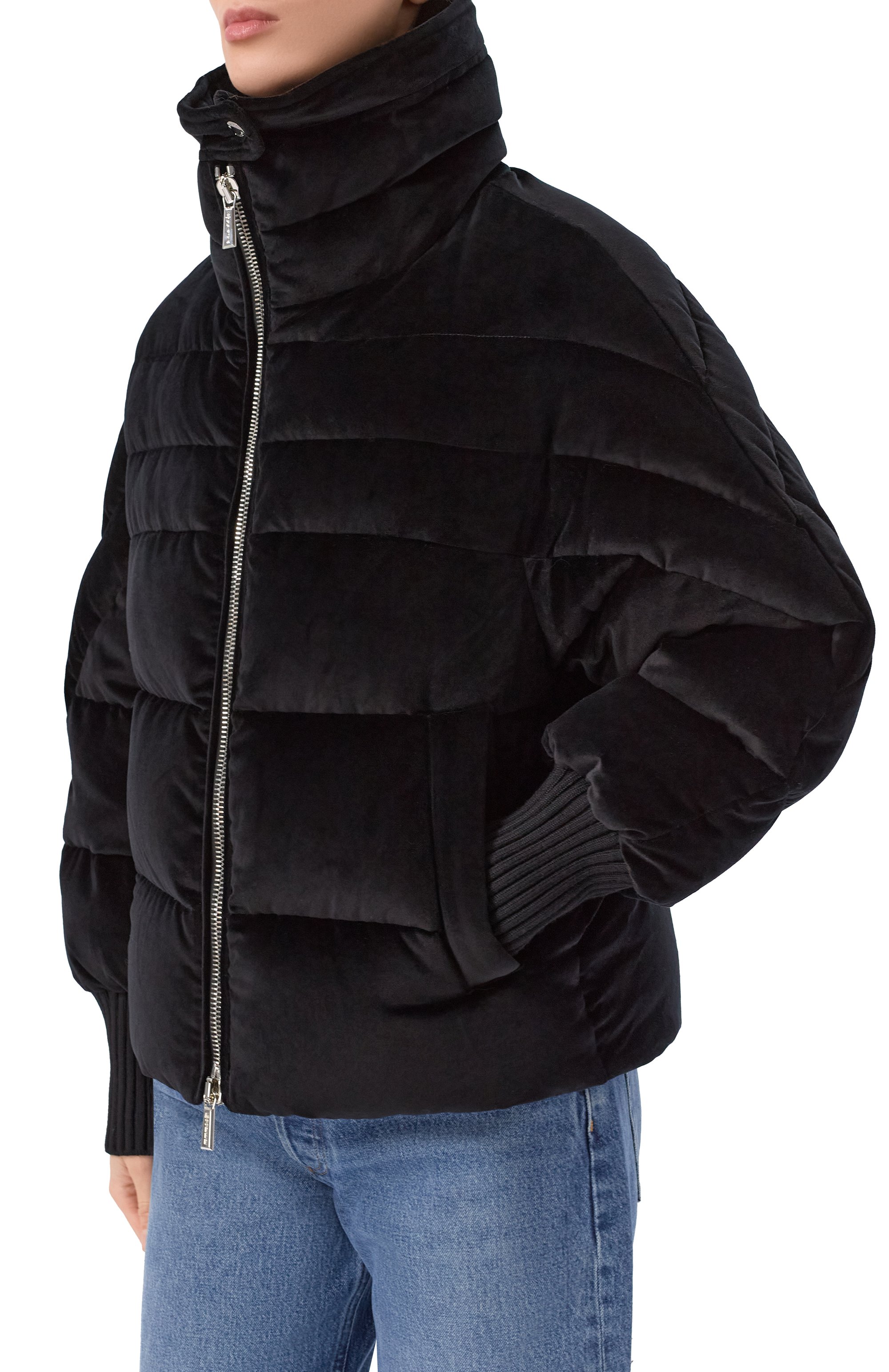 Бархатный пуховик ripoli-carmen MOORER, арт. RIP0LI/CARMEN, фото 3