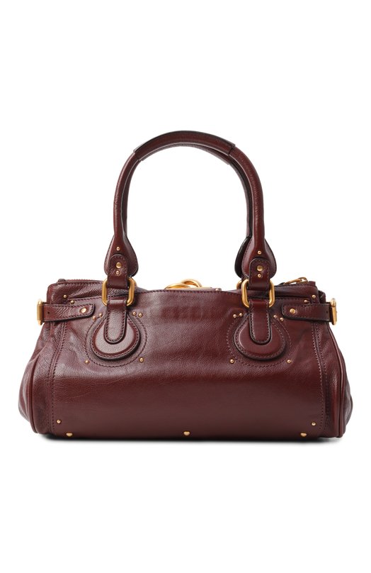 Сумка Paddington Chloé CH25WS802P75 Бордовый  CH25WS802P75 Фото 6